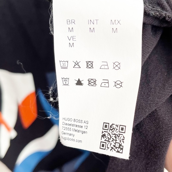 Hugo Boss Floral Color Block Tee - Picture 4 of 7